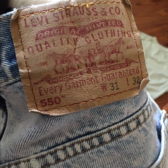 Levi’s denim shorts high rise, cutoff - Picture 8 of 8